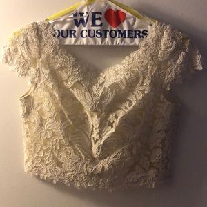 BHLDN Sydney bridal top - TADASHI SHOJI